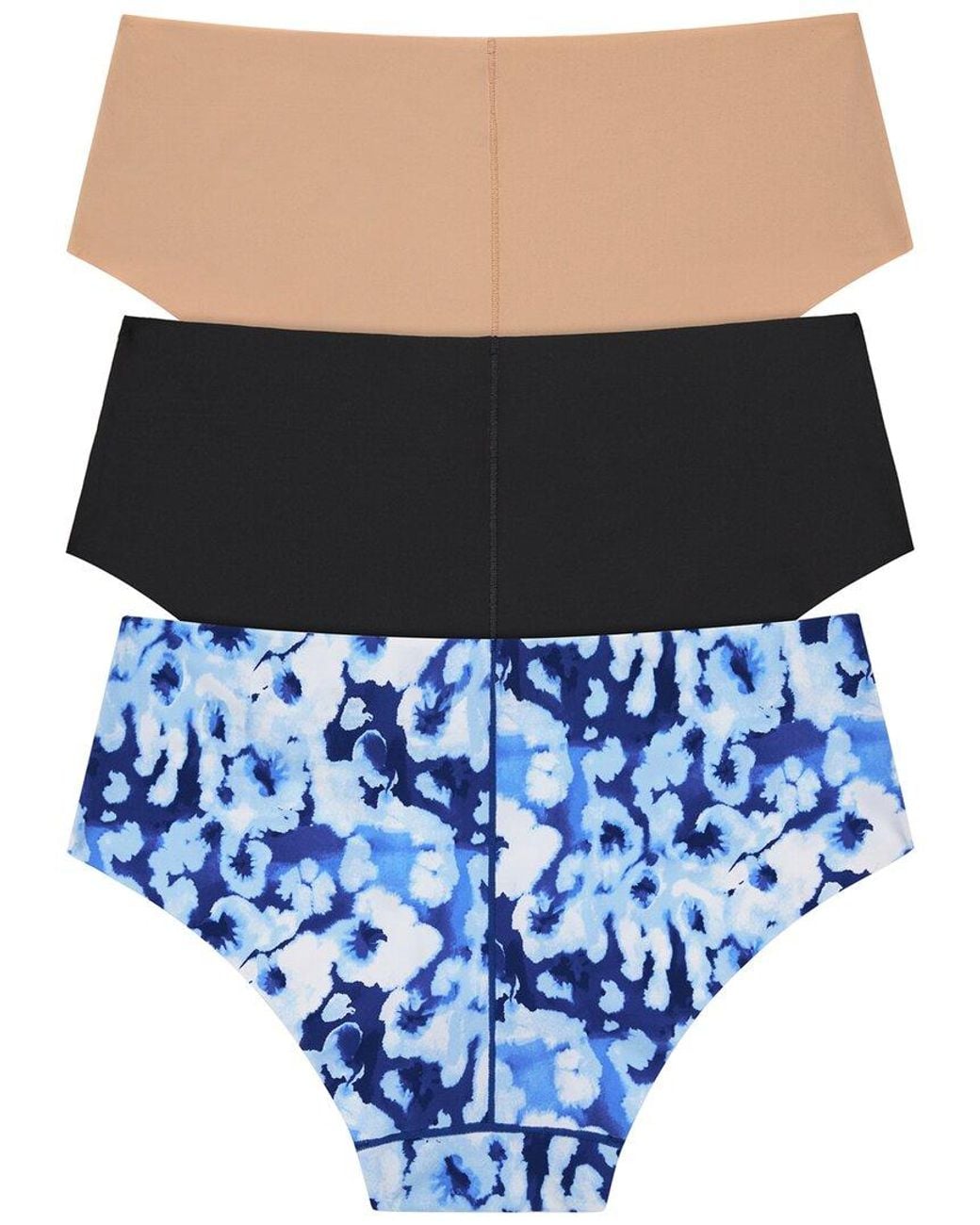 DKNY Blue Set Of 3 Cut Anywear Hipster