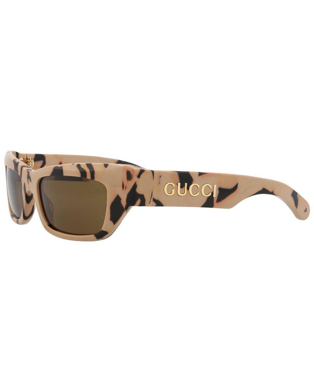Gucci Brown Gg1296S 55Mm Sunglasses for men