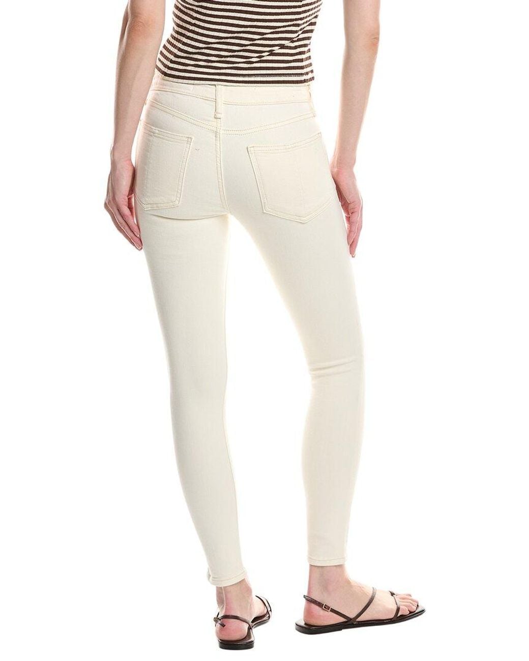 Rag & Bone Natural Cate Ecru Ankle Skinny Jean