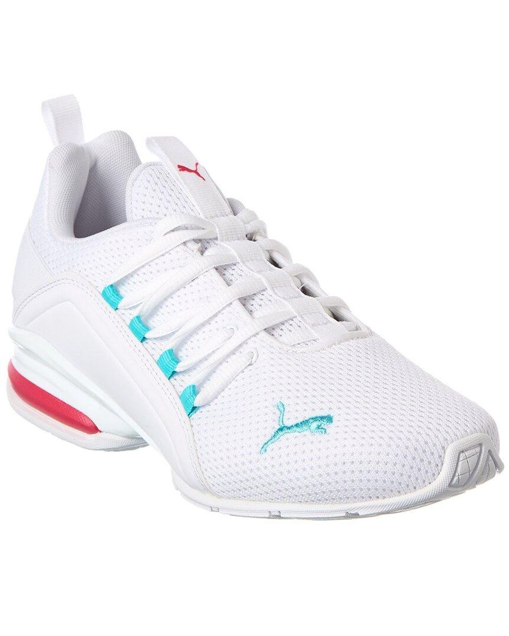 PUMA Axelion Bright Sneaker in White | Lyst