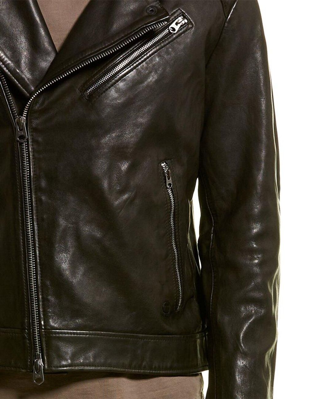 G-Star RAW Raw Suzaki Leather Jacket in Black for Men | Lyst