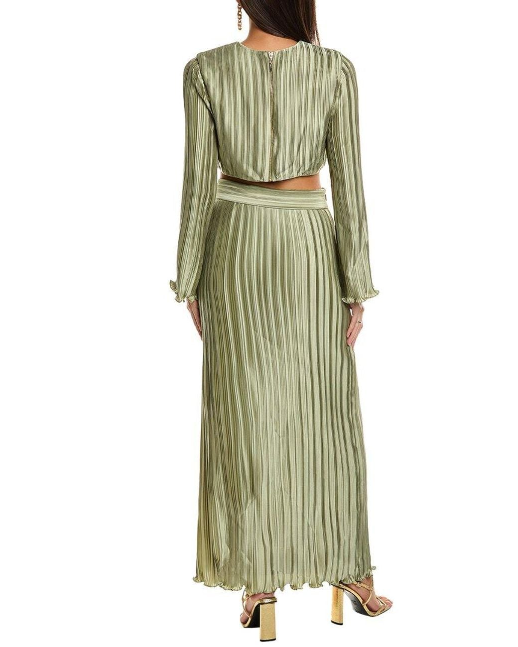 AIIFOS Green Salma Skirt