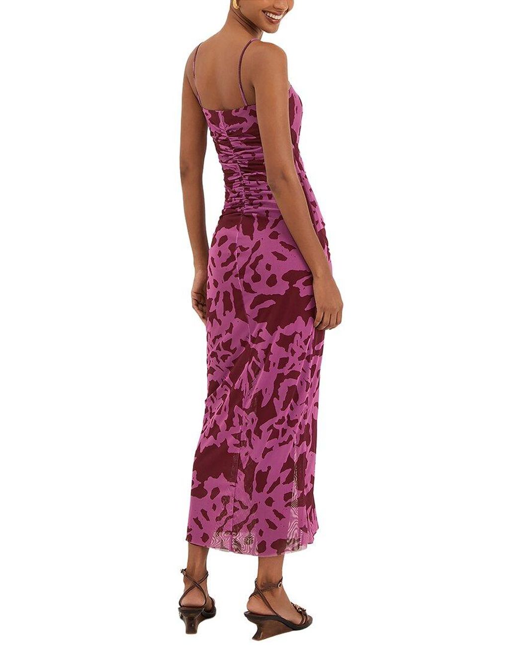 ViX Red Tyla Midi Dress