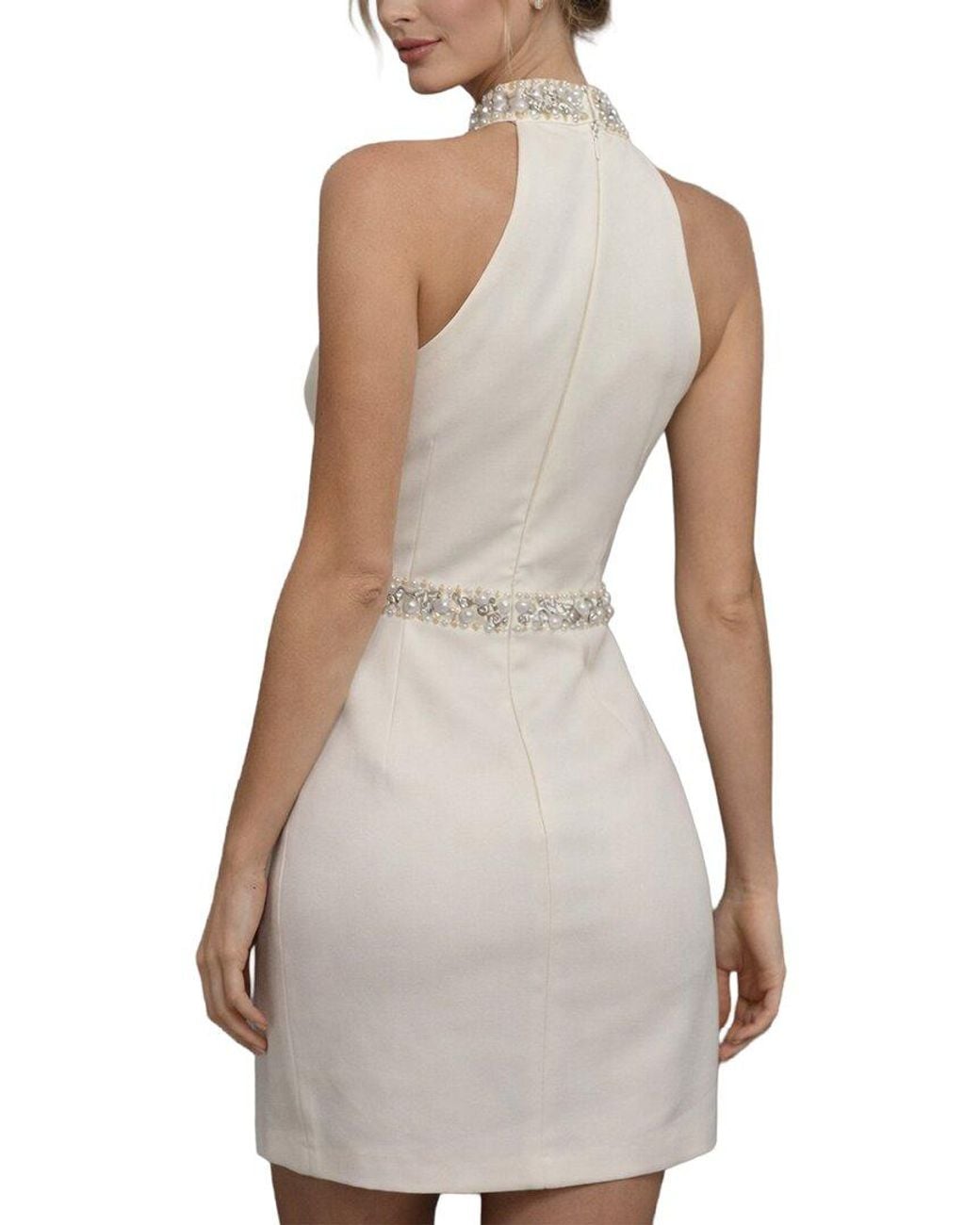 Ariele Tesoro White Mini Dress