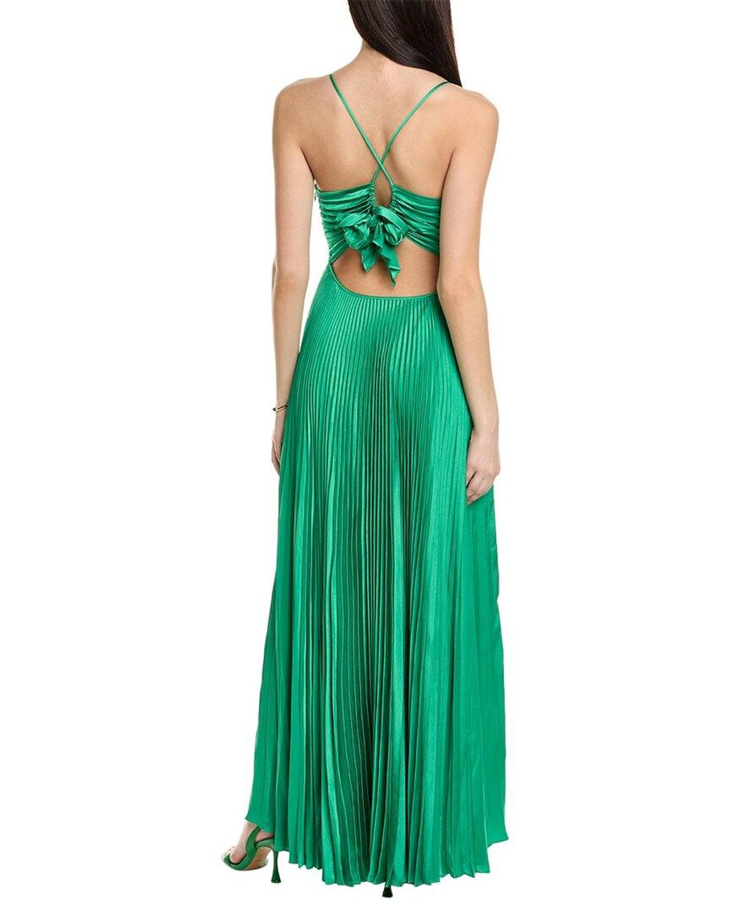 A.L.C. Aries Maxi Dress in Green | Lyst
