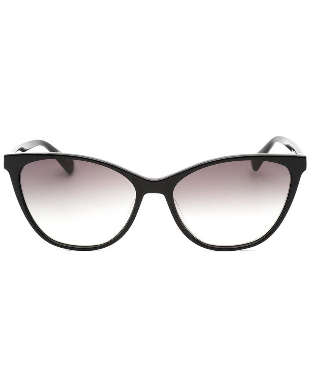 Longchamp Black Cat Eye Gradient Sunglasses