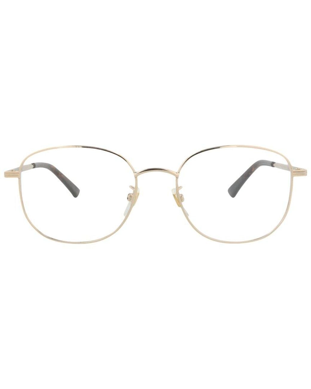 Gucci Metallic 52Mm Optical Frames for men