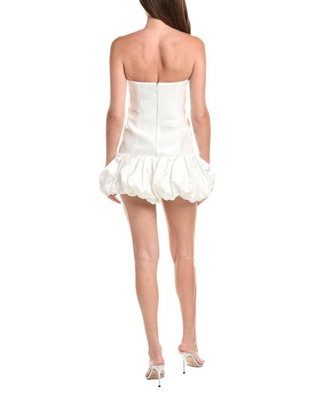 retroféte White Retrofete Anika Sequin Dress