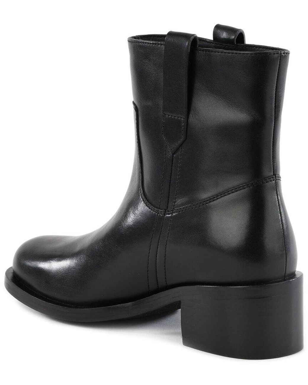 Seychelles Black Mid Leather Boot