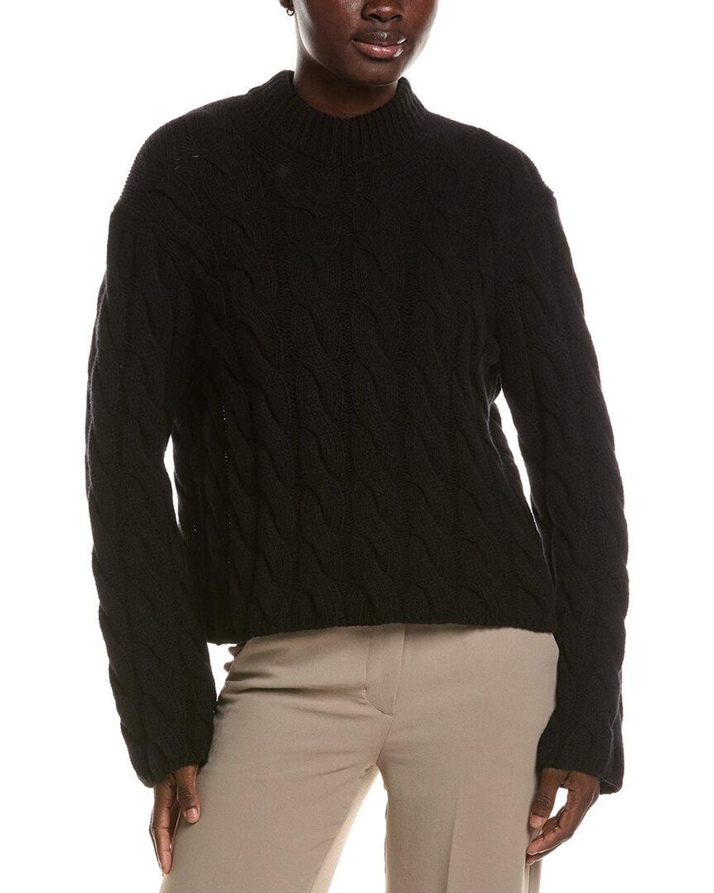 Theory Black Wendel Knit Top