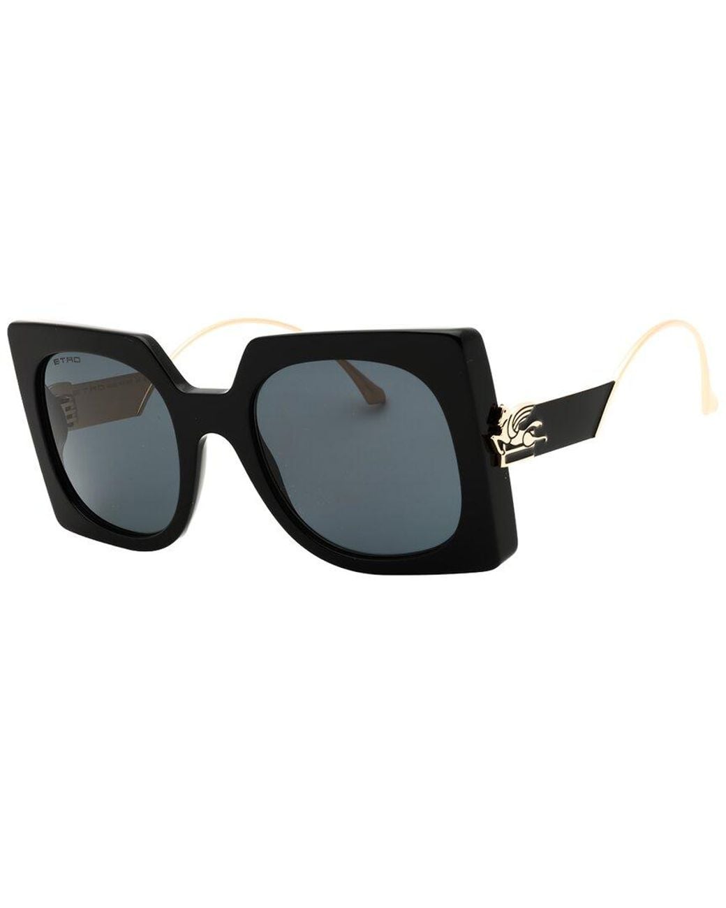 Etro Black 54Mm Sunglasses