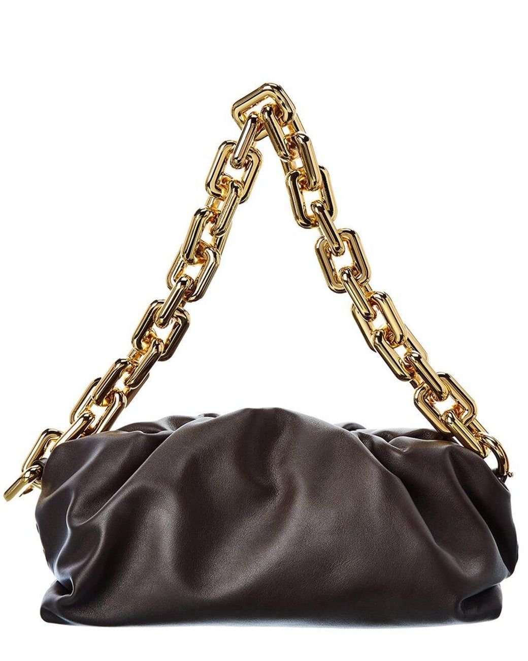 Bottega Veneta The Chain Leather Shoulder Bag - Lyst