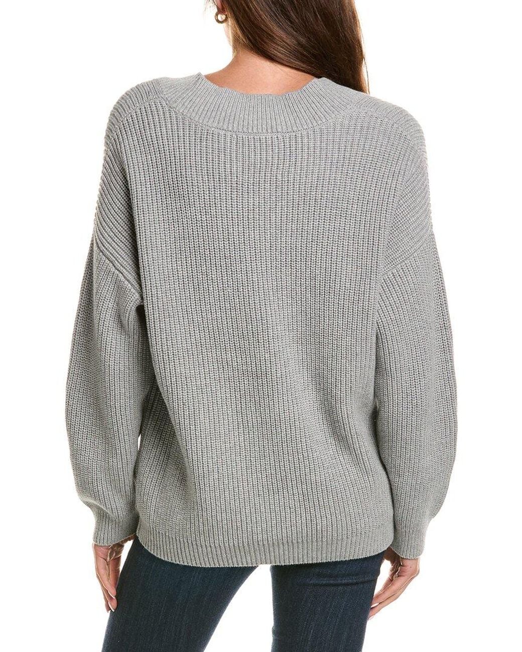 525 America Gray Brooklyn Relaxed Pocket Cardigan