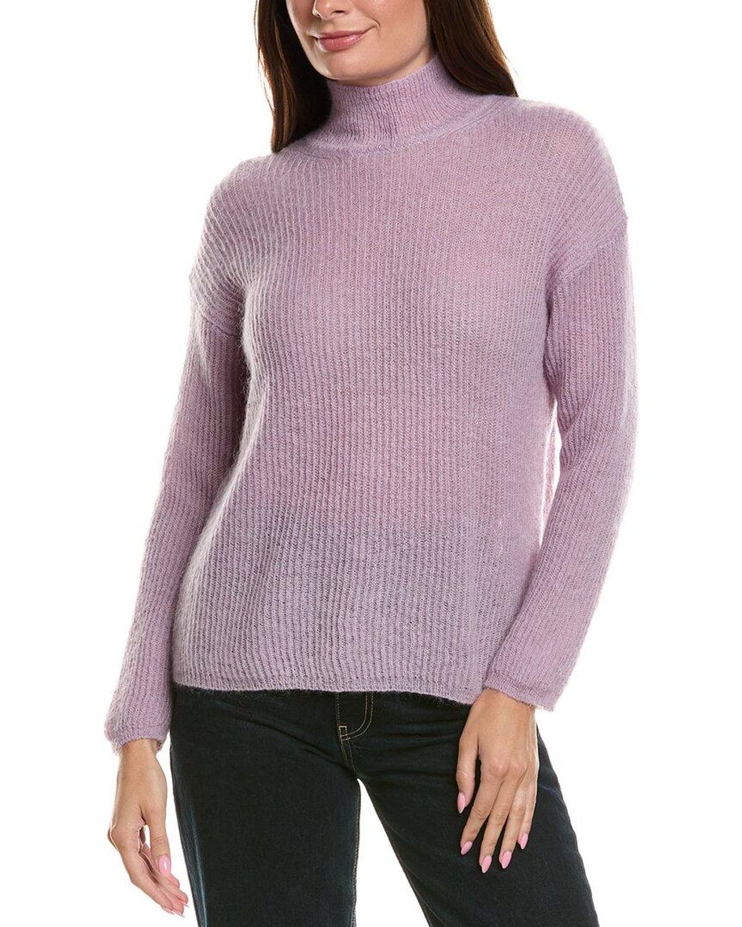 Max Mara Purple Mm By Tenna Mohair-Blend Sweater