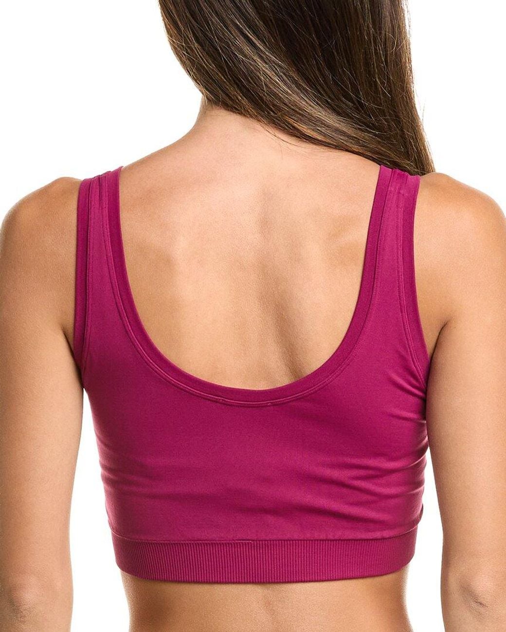 Hanro Purple Touch Feeling Padded Crop Top