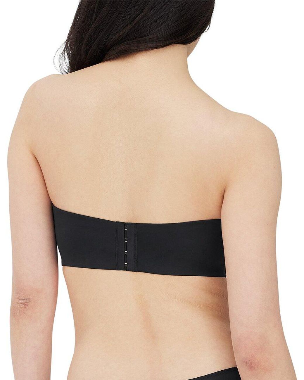 Skarlett Blue Black Rouse Full Coverage Lightly Lined Strapless Bra
