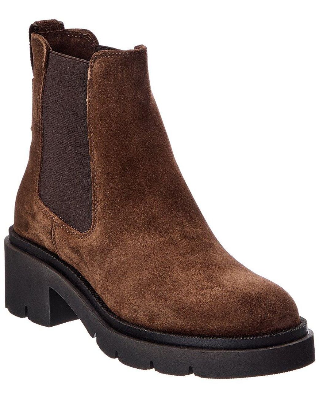 La Canadienne Brown Waren Suede Bootie