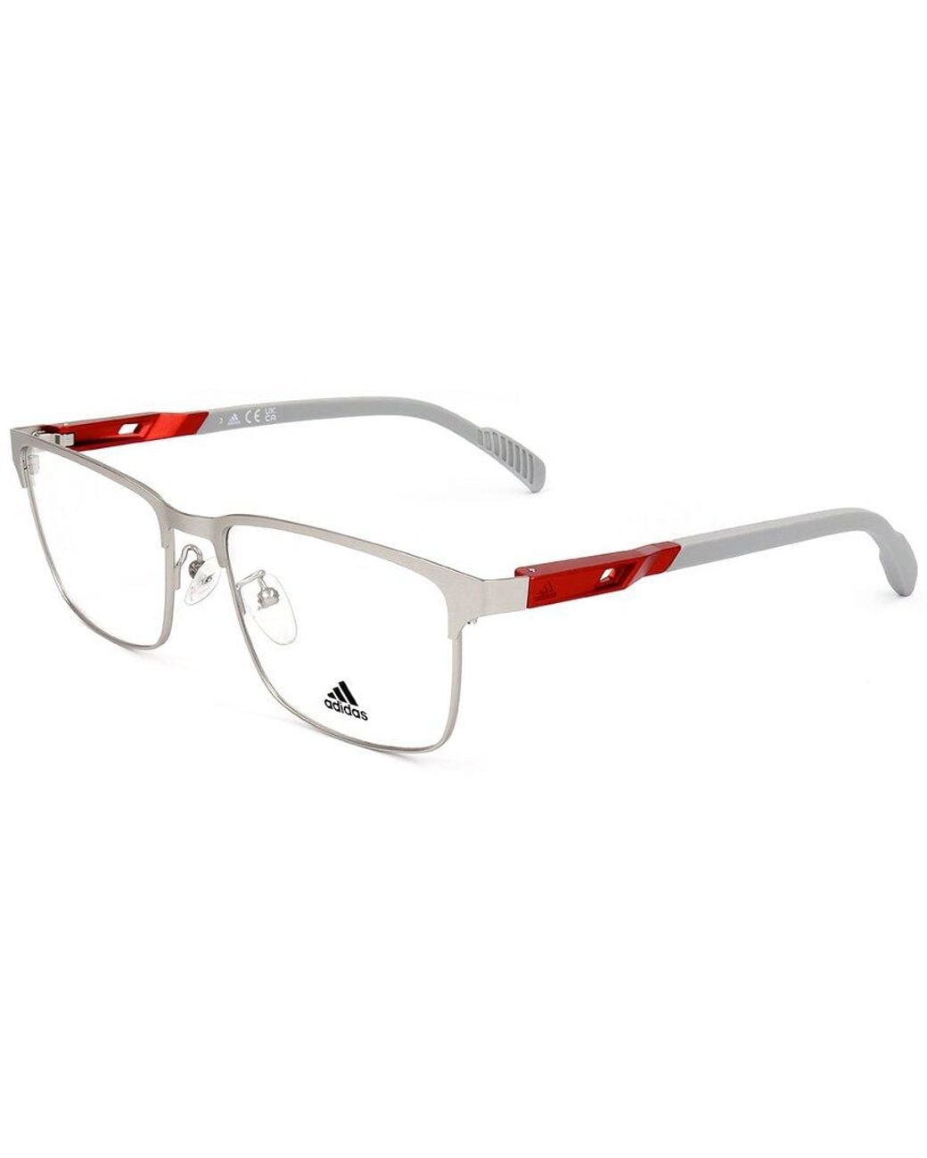 Adidas Originals White Sp5024 55Mm Optical Frames for men