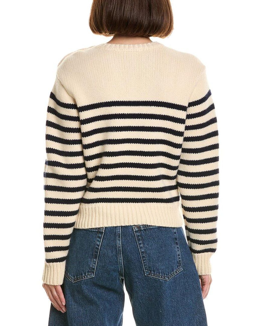 FRAME Black The Mariner Wool Sweater