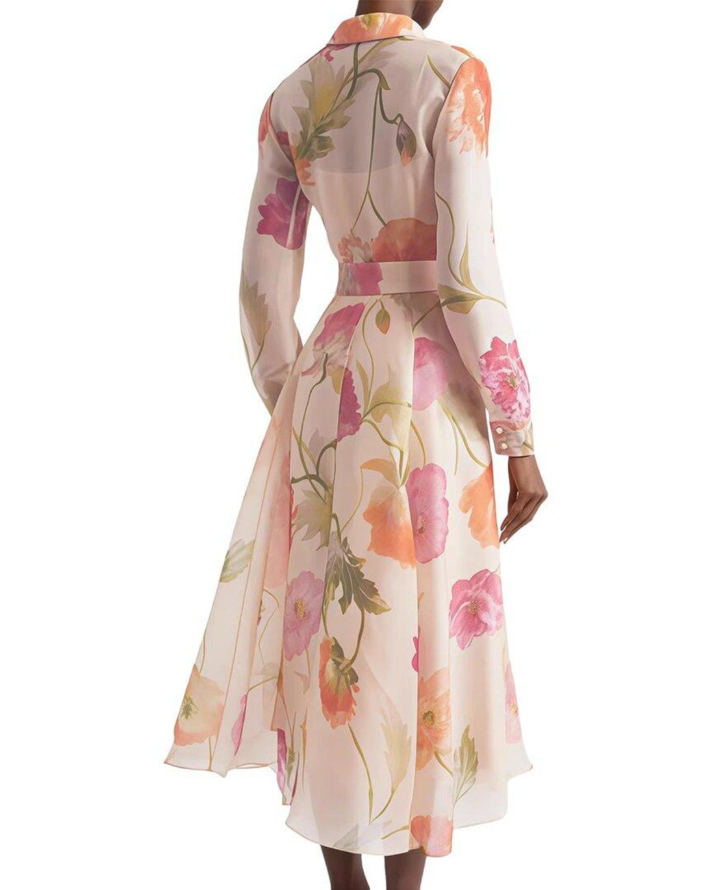 Emma way Pink Linda Charm Shirtdress
