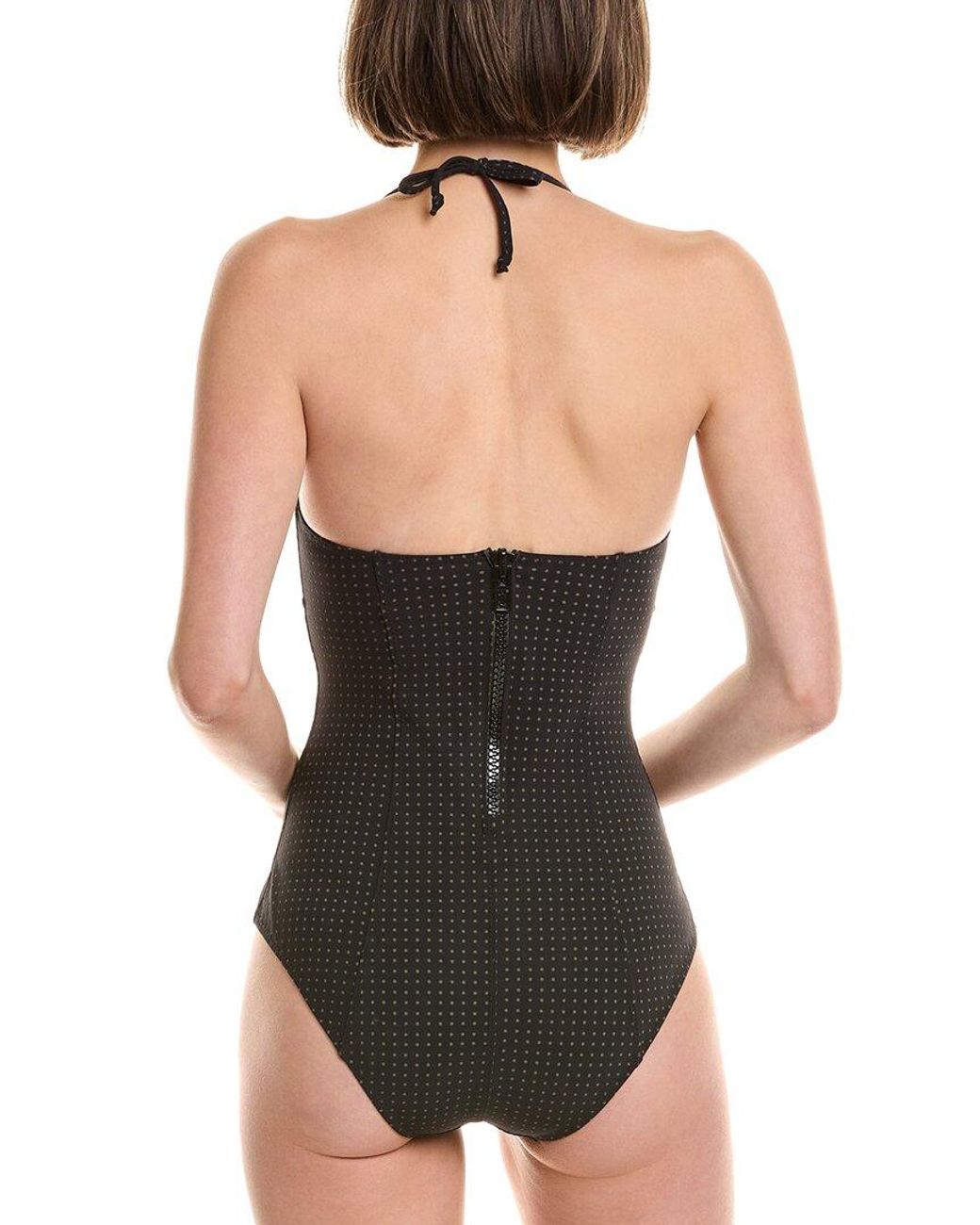 Lisa Marie Fernandez Black Corset Mailott One-Piece