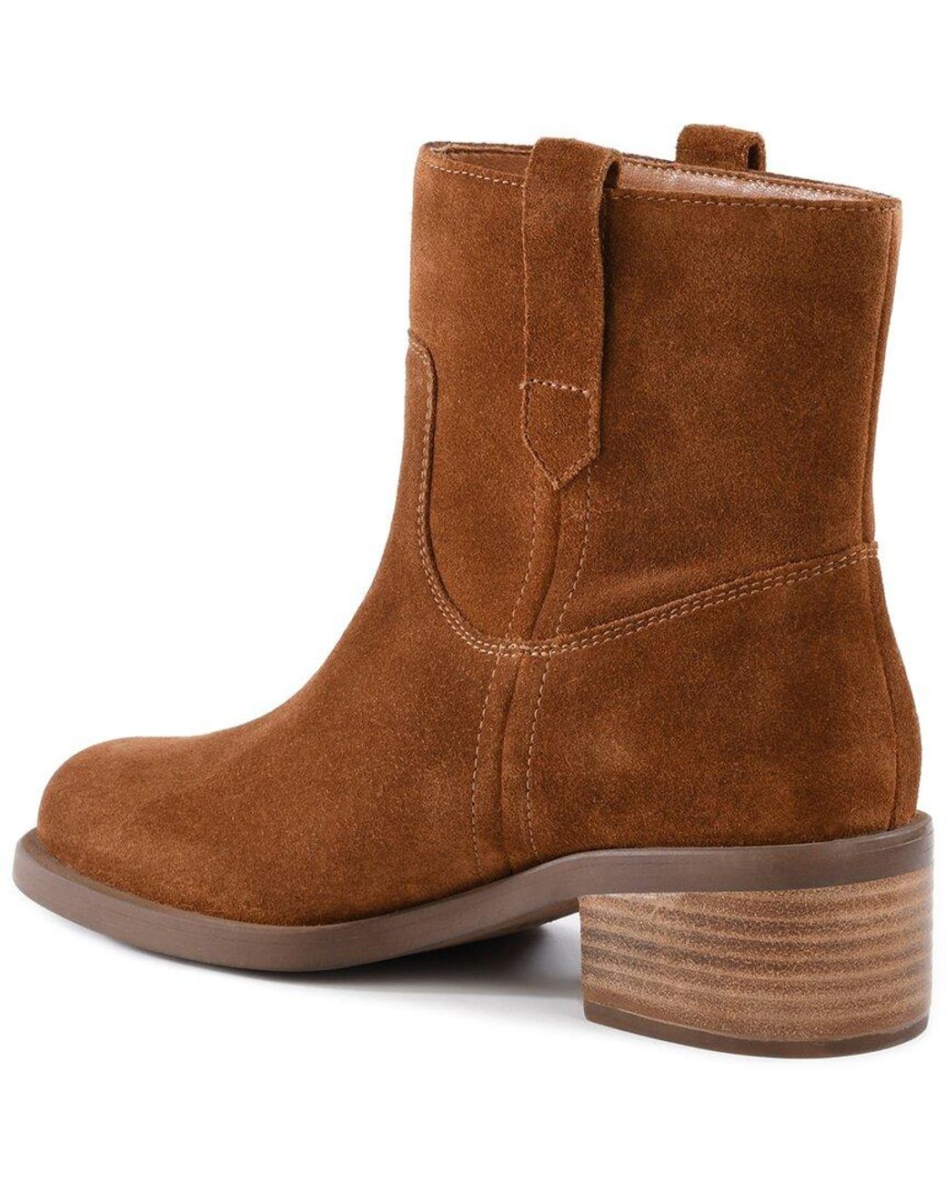 Seychelles Brown Mid Suede Boot