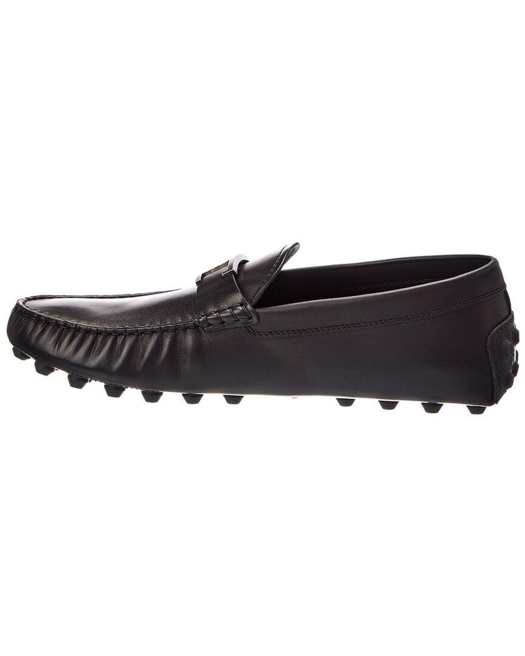 Tod's Black Timeless Leather Loafer for men