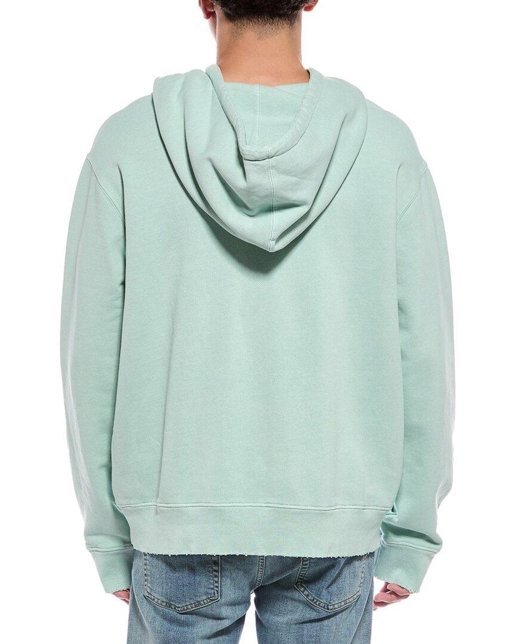 BLK DNM Blue Logo Hoodie for men