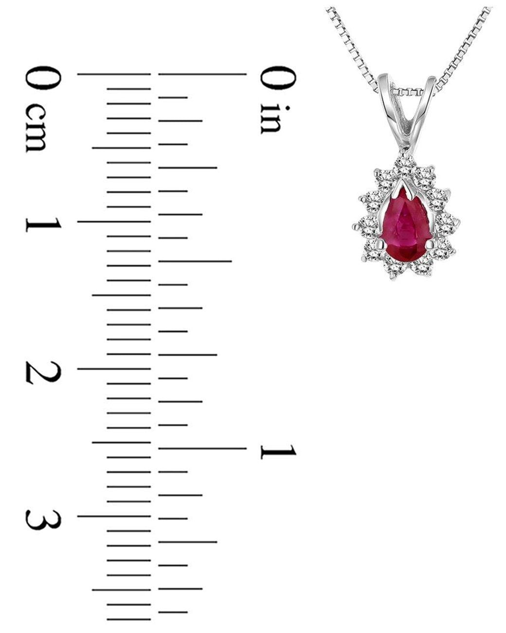 LEVARON Metallic 14K 0.15 Ct. Tw. Diamond Necklace