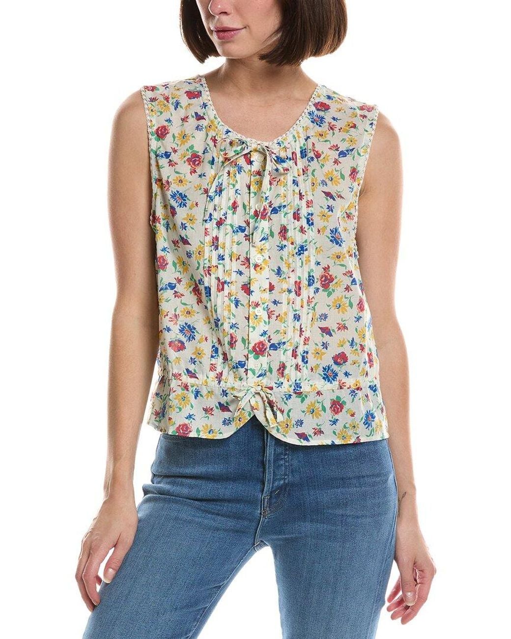 Mother Blue The Love Letter Top