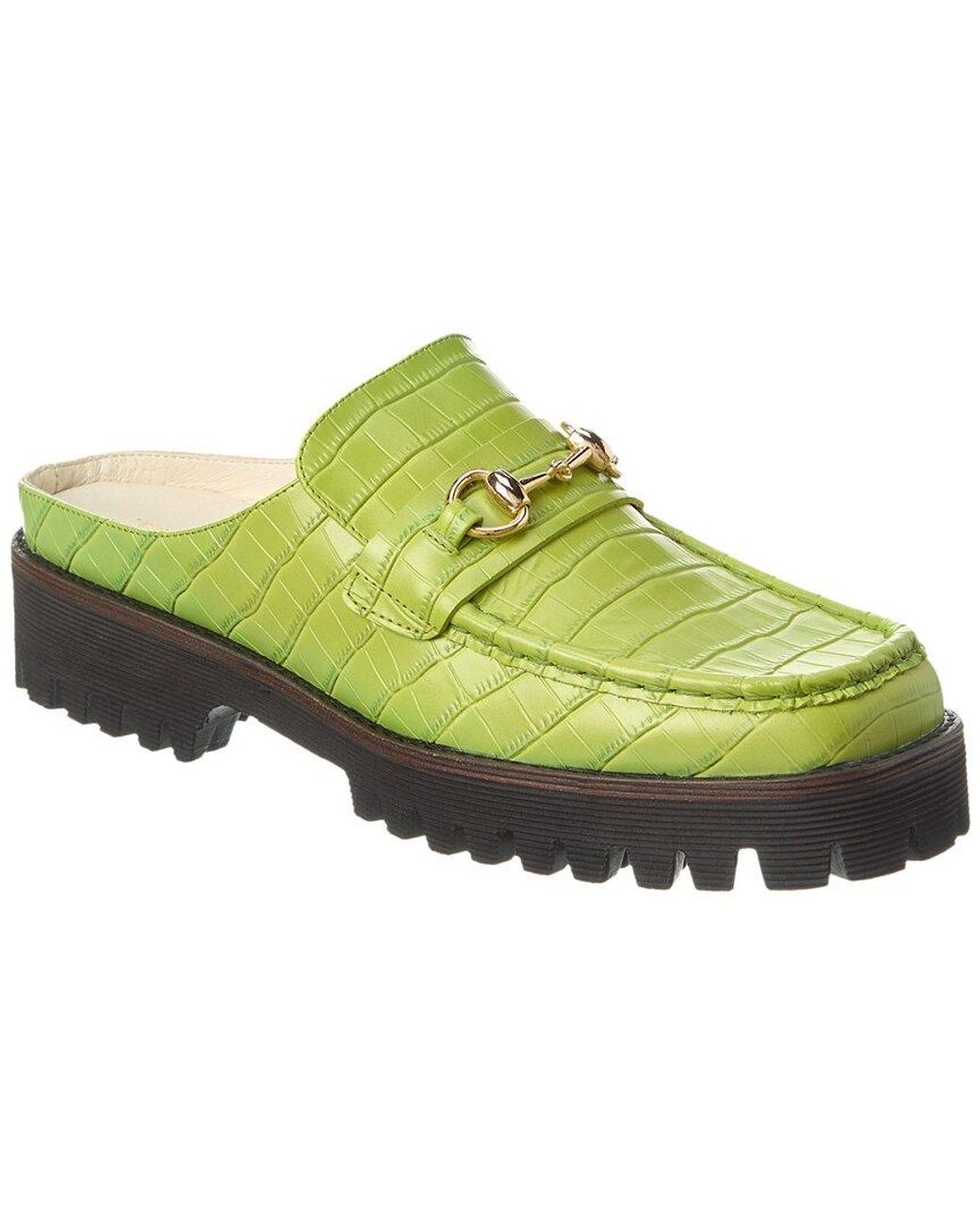 INTENTIONALLY ______ Green Kowloon Leather Loafer