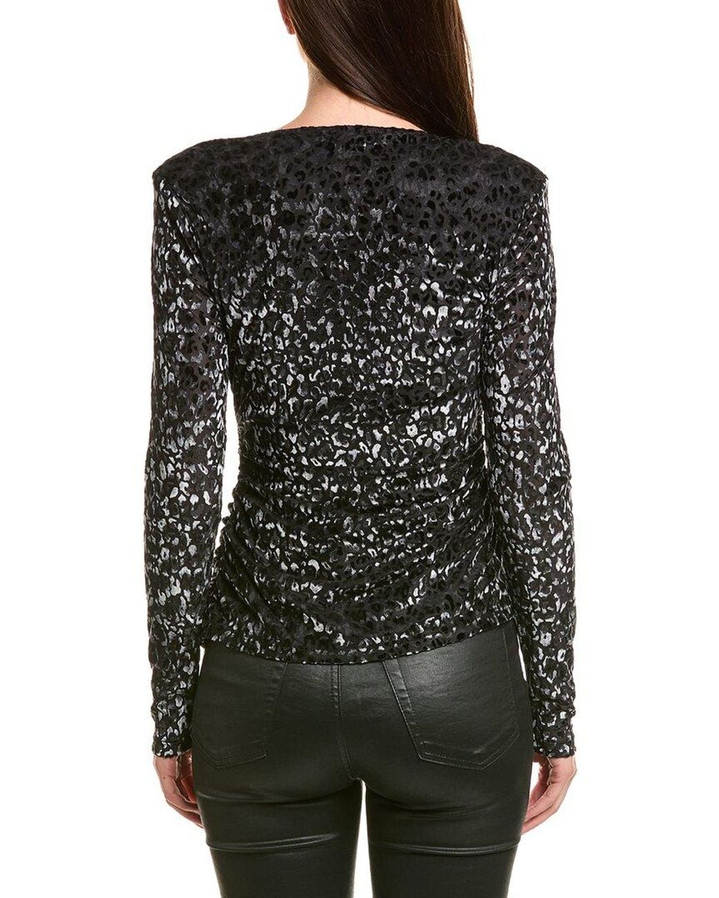 Ramy Brook Black Lira Top