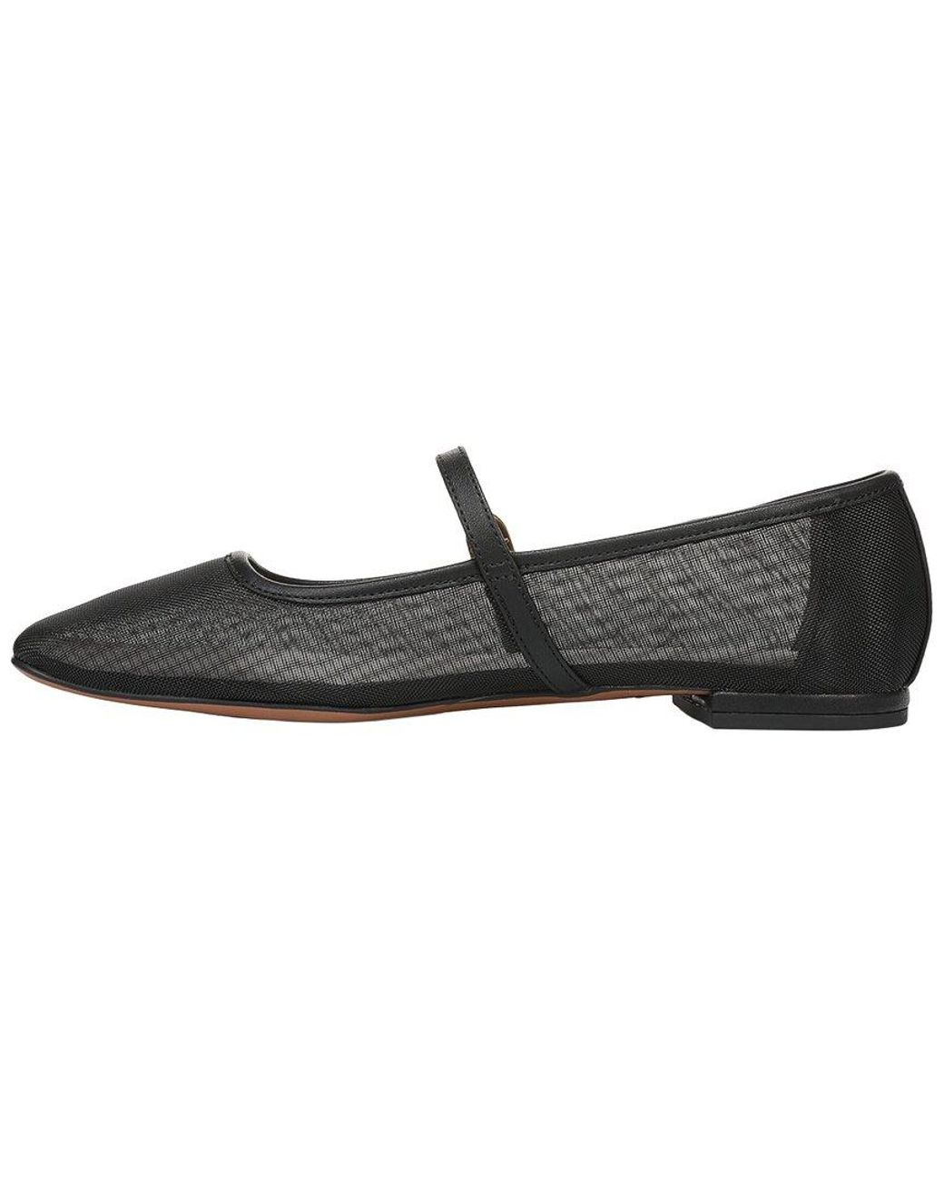 Franco Sarto Black Valie2 Mesh Mary Jane