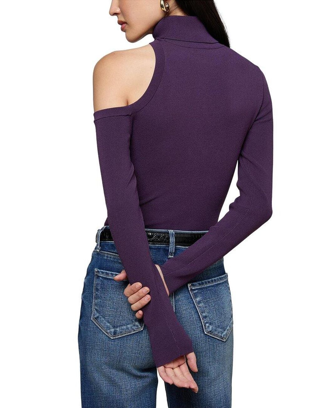 L'Agence Purple Azia Top