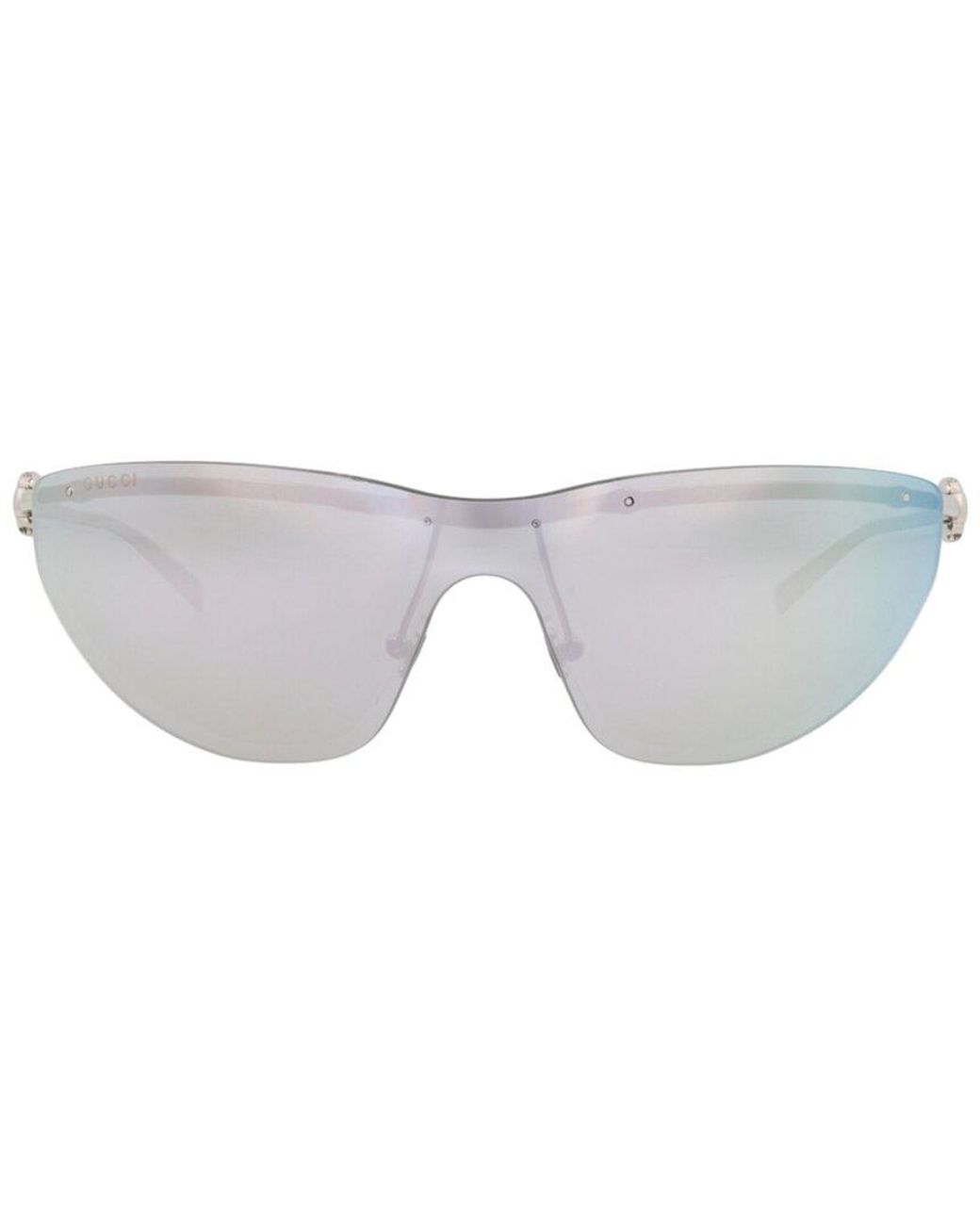 Gucci White Gg1700S 99Mm Sunglasses