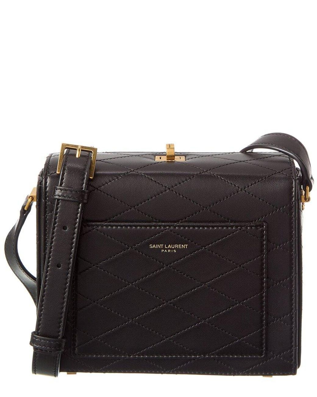 Saint Laurent Mini Square Quilted Leather Shoulder Bag