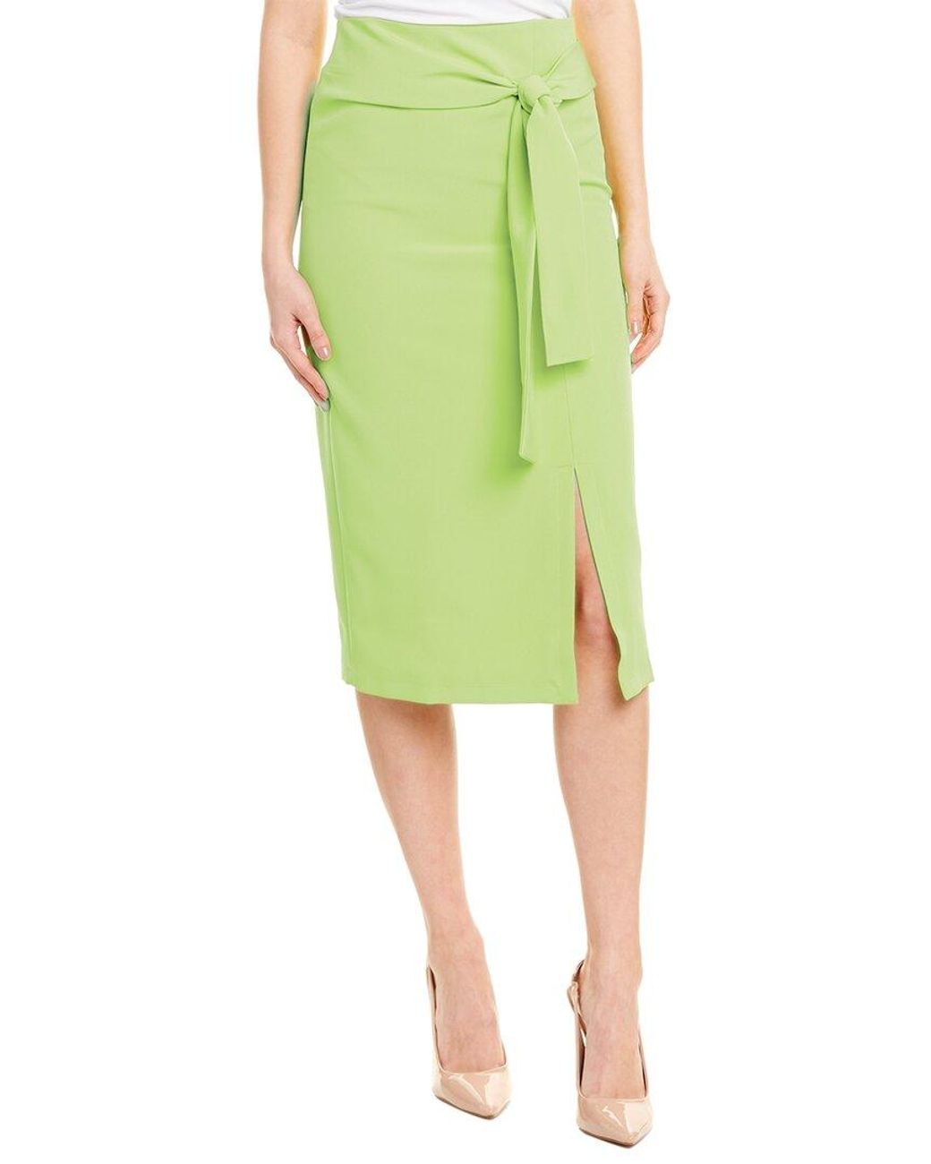 Gracia Yellow Midi Skirt
