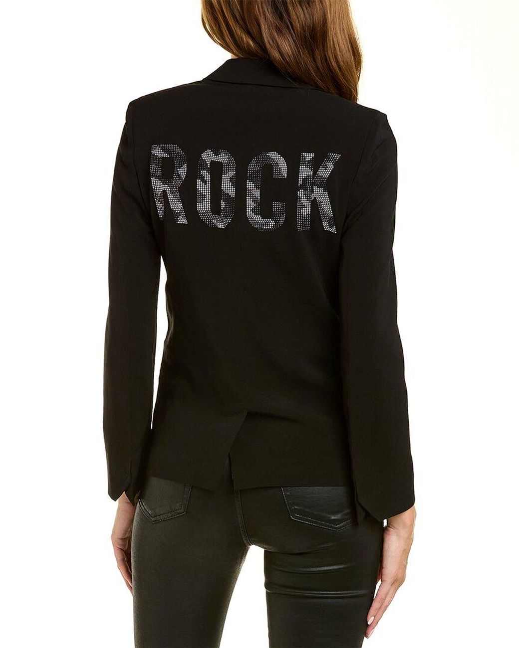 Zadig Voltaire Vedy Rock Strass Blazer in Black Lyst