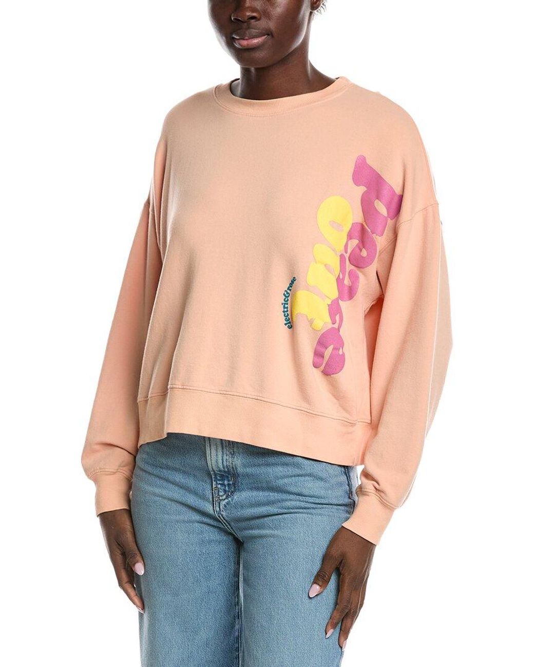 Electric and Rose Blue Classic Sweatshirt