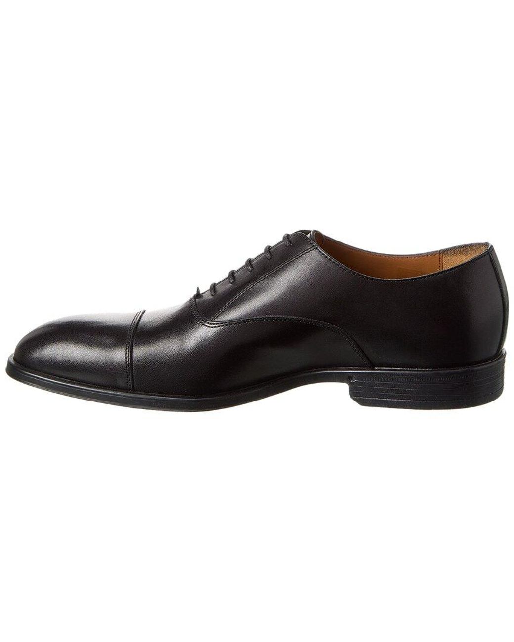 Antonio Maurizi Cap Toe Leather Oxford in Black for Men Lyst