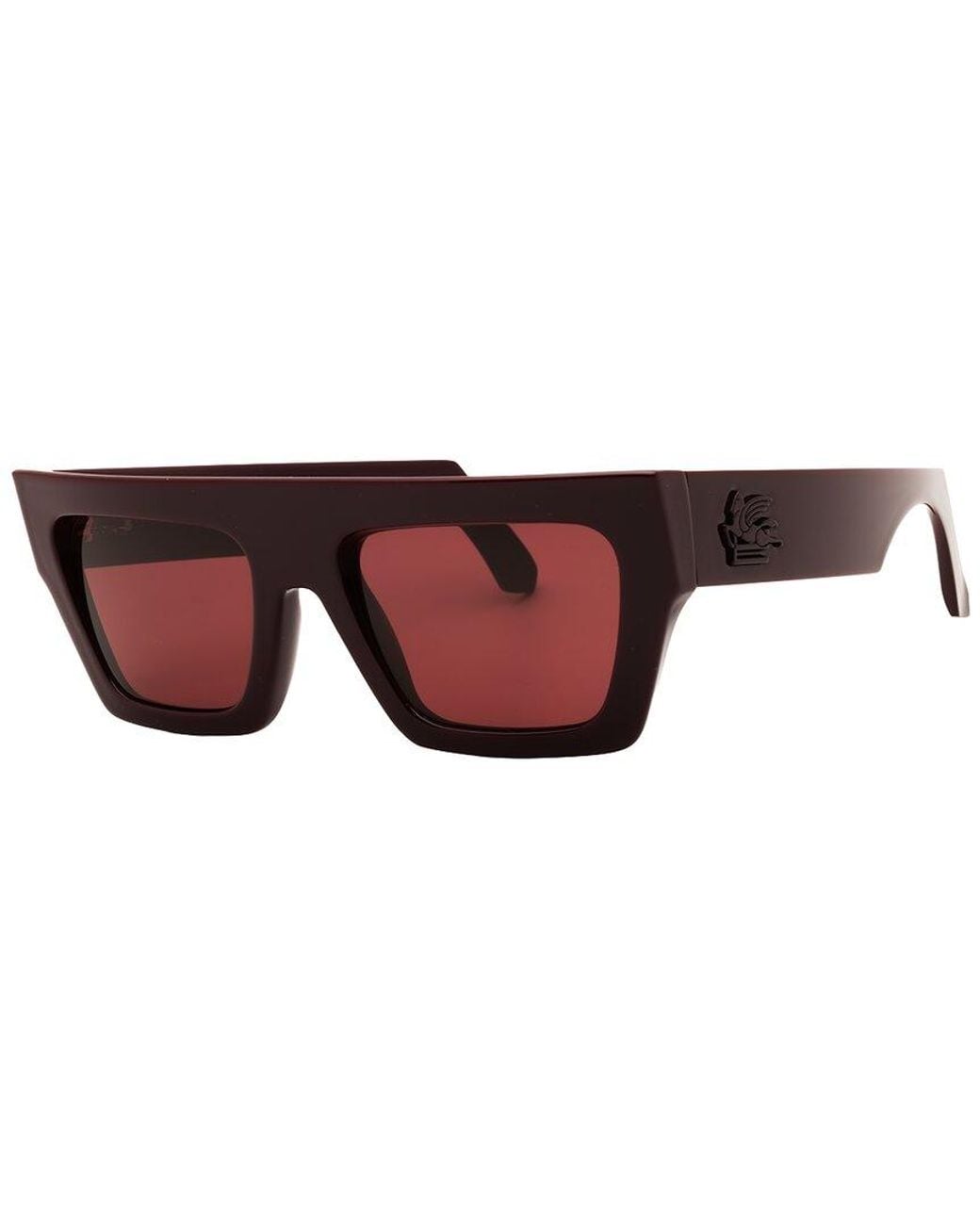 Etro Red 55Mm Sunglasses