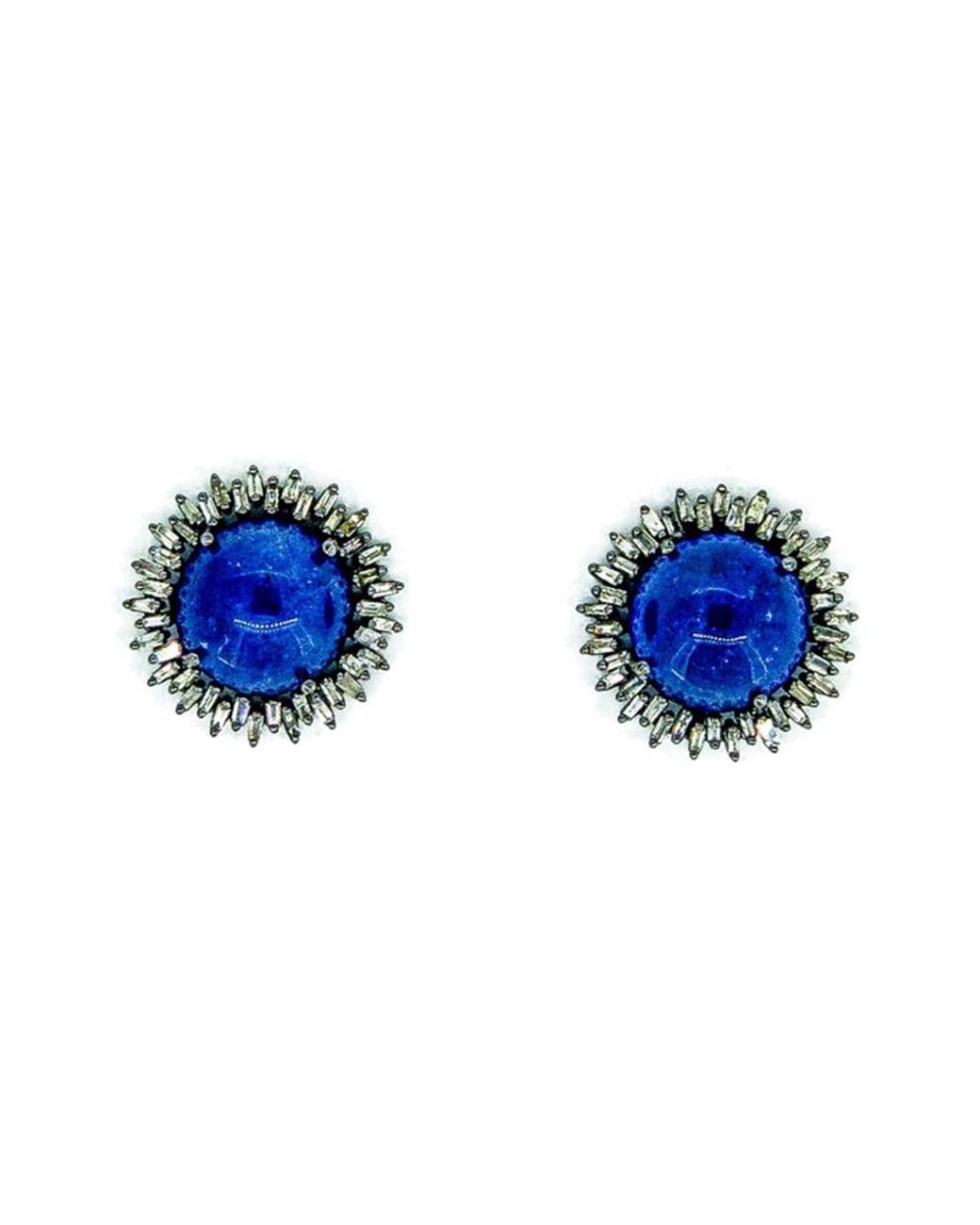 Arthur Marder Fine Jewelry 1.25 Ct. Tw. Diamond & Tanzanite Earrings in ...
