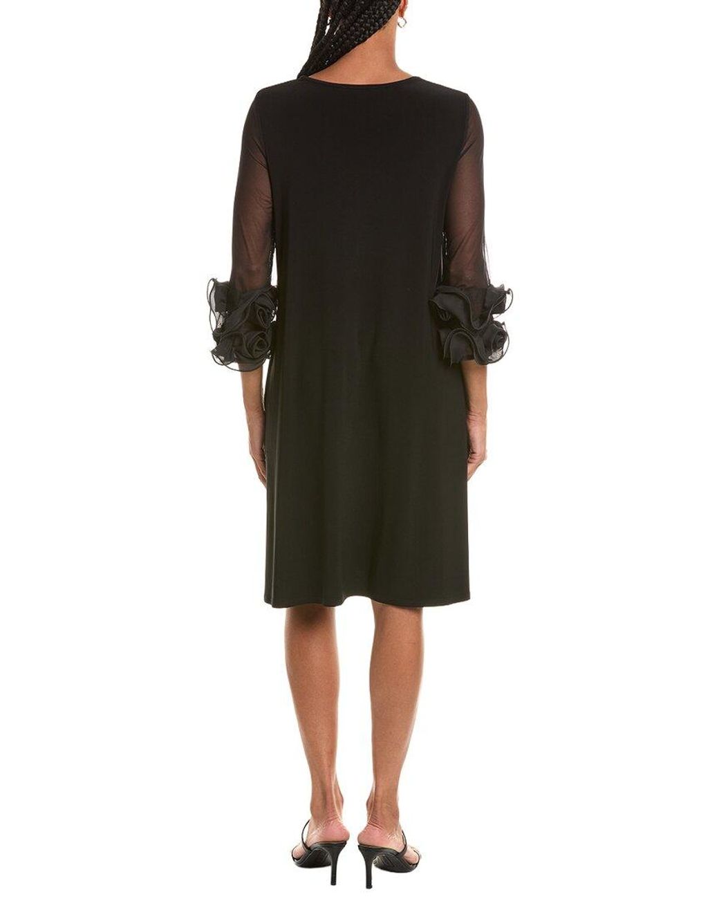 Joseph Ribkoff Black Midi Dress