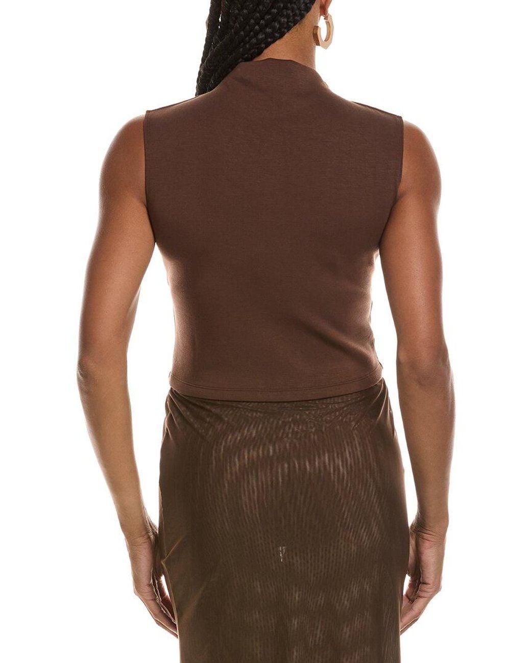 Seraphin Brown Top