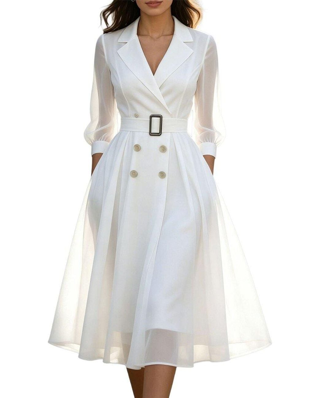 XIRELLI White Shirtdress
