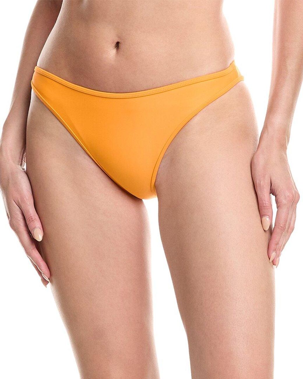 Ramy Brook Orange Isla Bikini Bottom