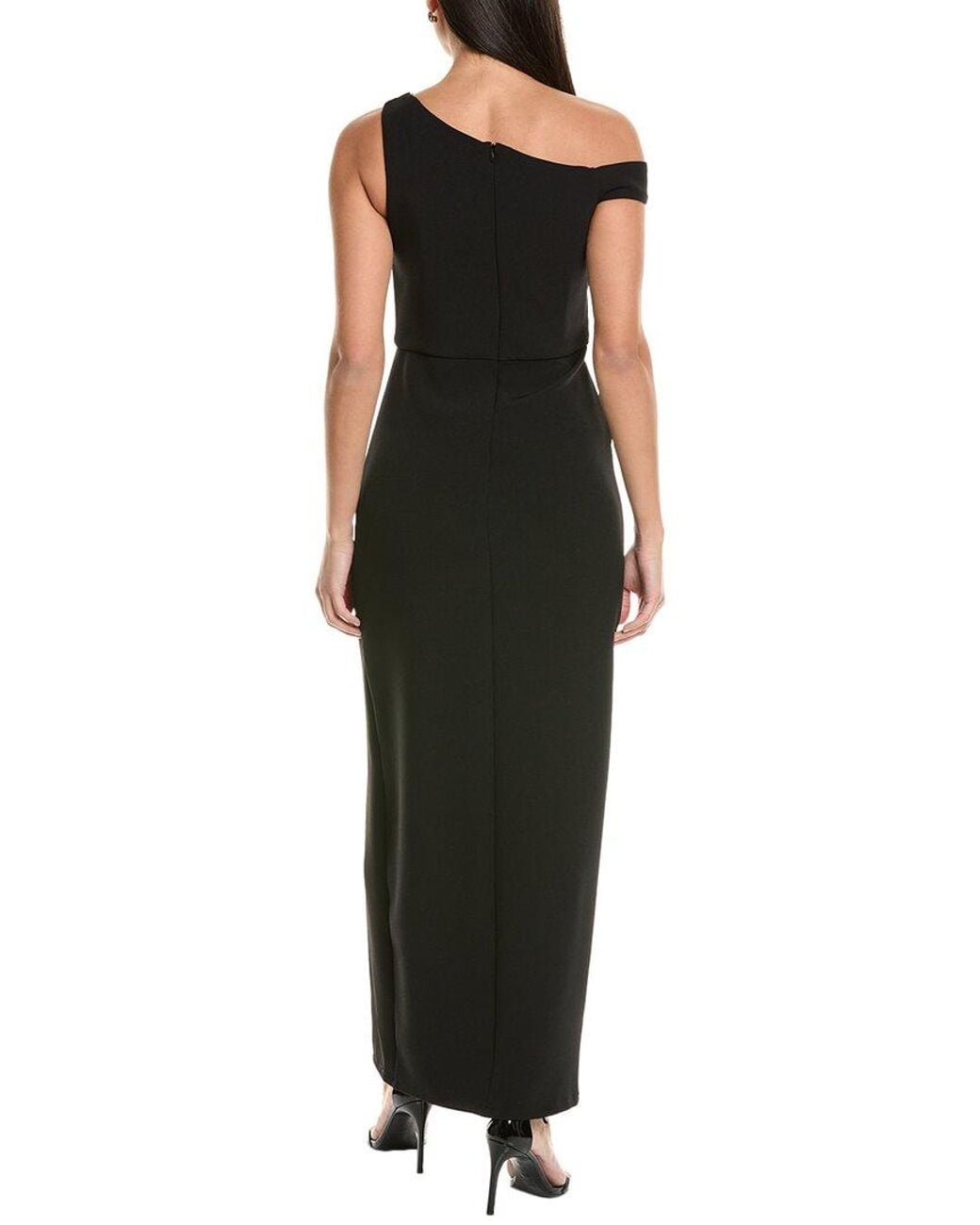 Shoshanna Black Alana Maxi Dress