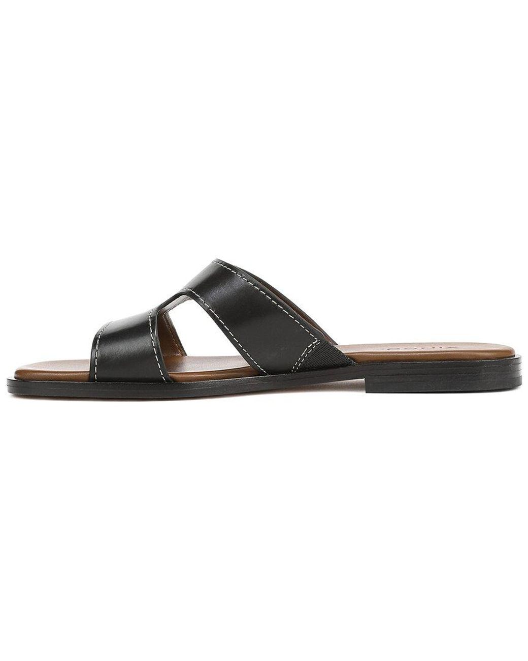 Vince Brown Meyers Leather Slide