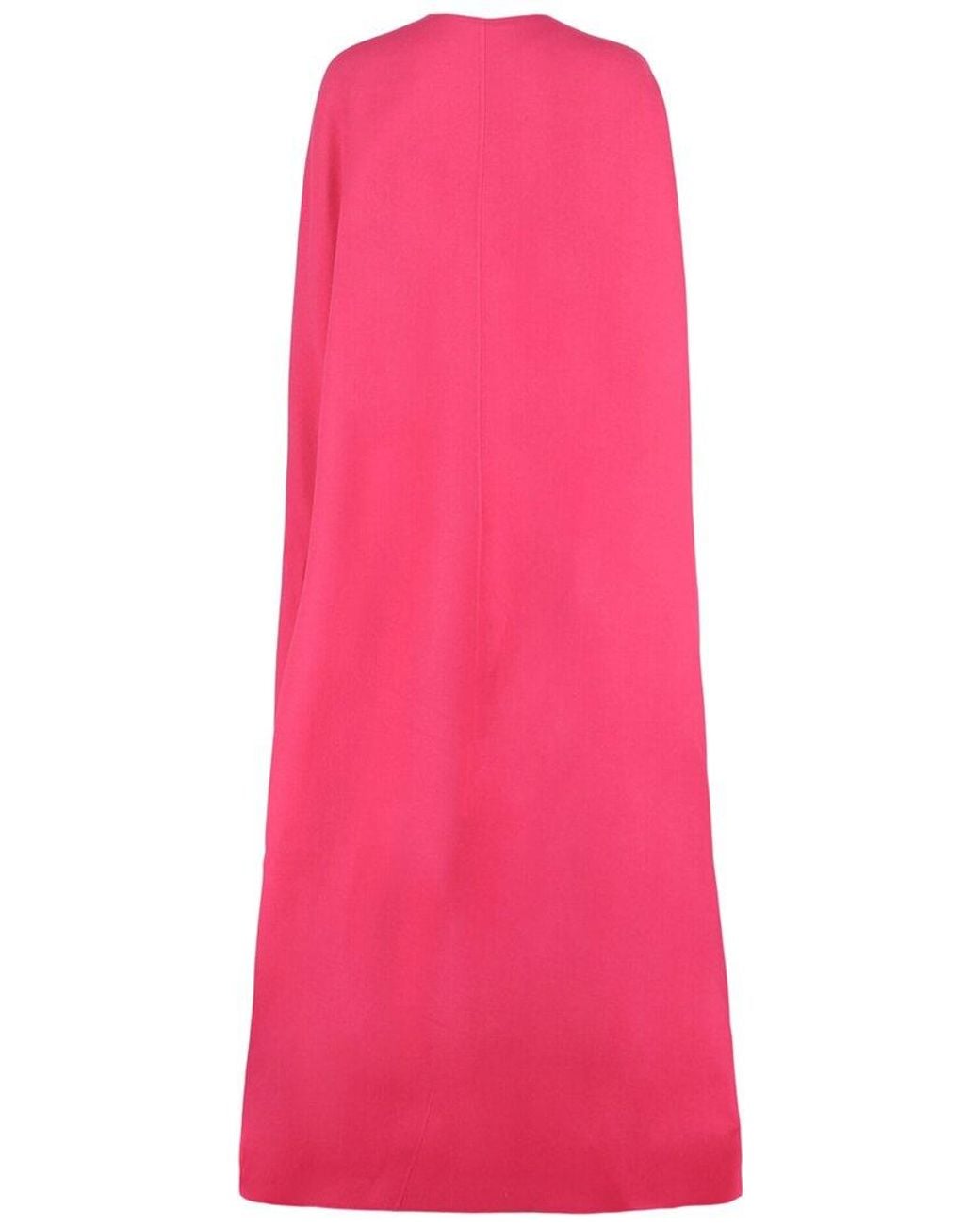 Valentino Pink X Pantone Pp Wool Cape