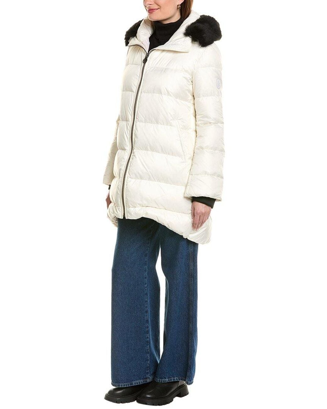 Gorski White Après Ski Jacket